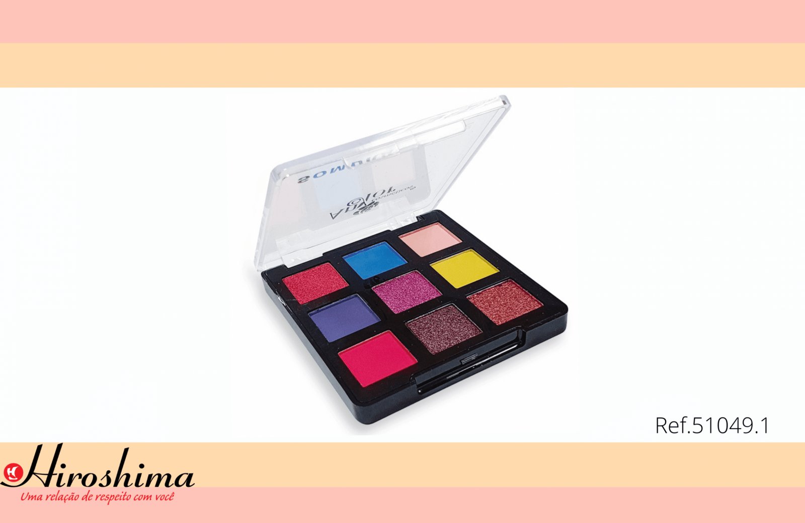 Aposte nas cores certas: qual sombra usar no dia-a-dia? - Estojo de cores Ref. 51049.1.