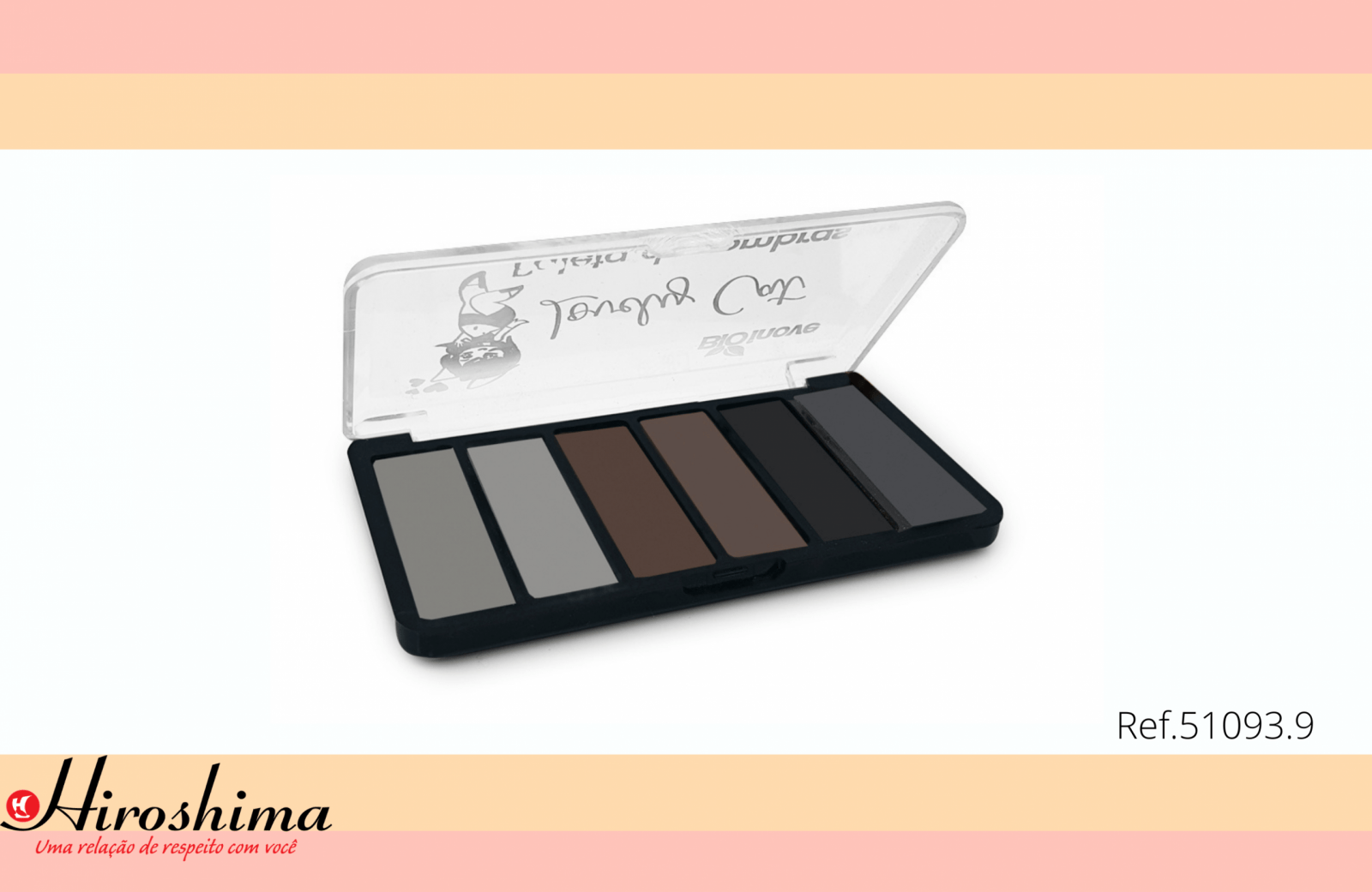 Aposte nas cores certas: qual sombra usar no dia-a-dia? - Paleta de sombras: Ref. 51093.9