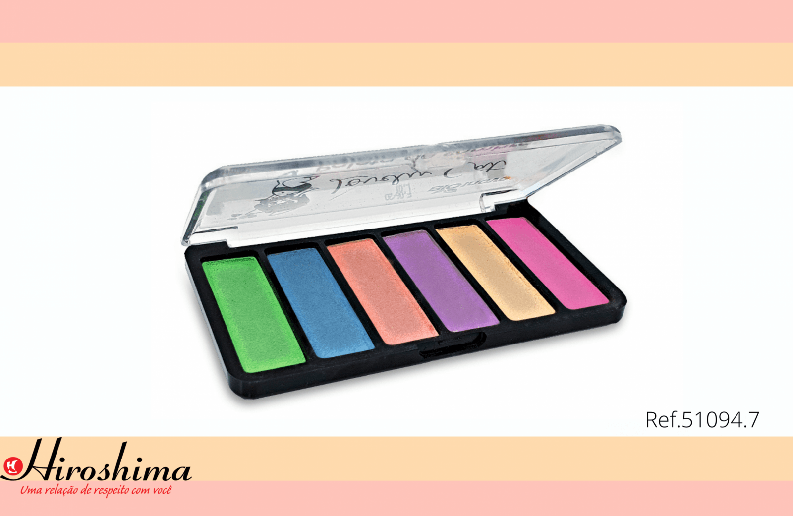 Aposte nas cores certas: qual sombra usar no dia-a-dia? - Sombras coloridas Ref. 51094.7.